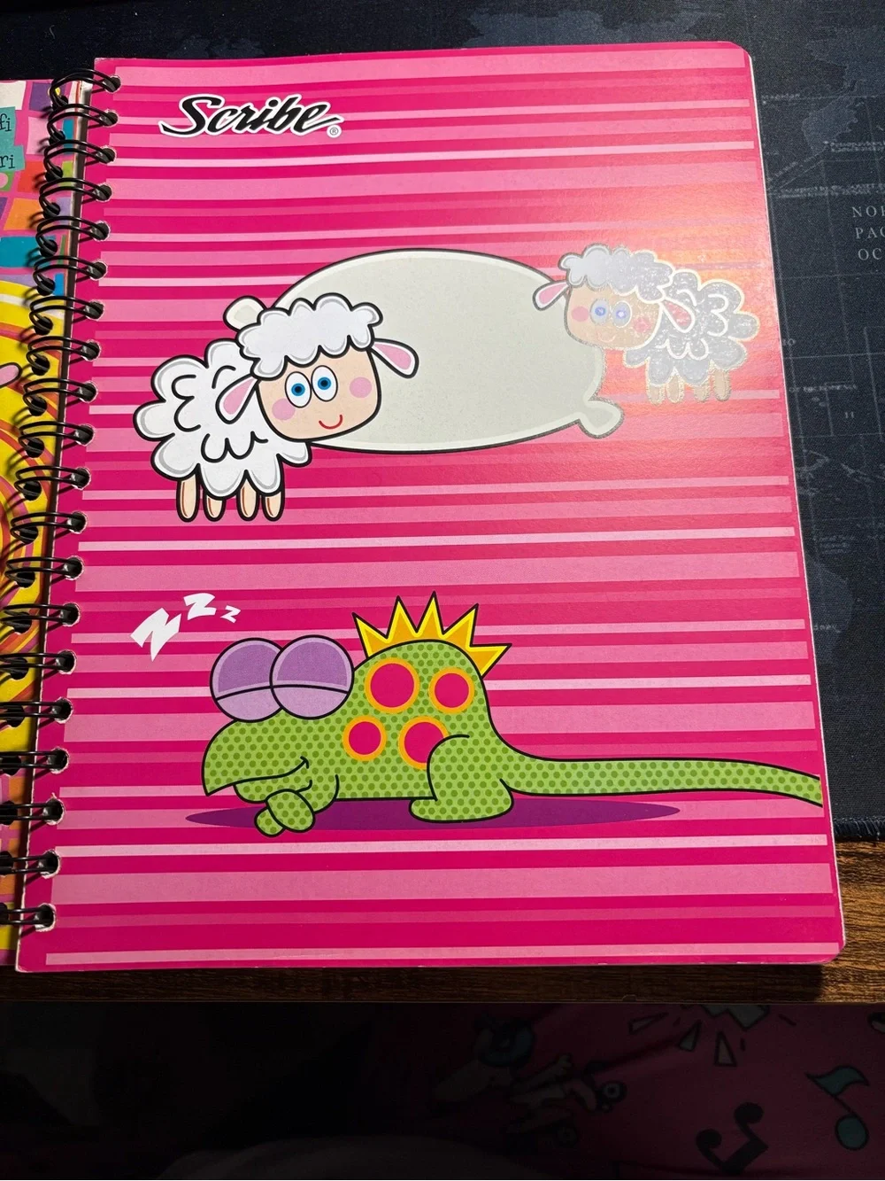 Scribe Notebook: Virgen Del Carmen Funny Spanish Sayings. Designed by Distroller